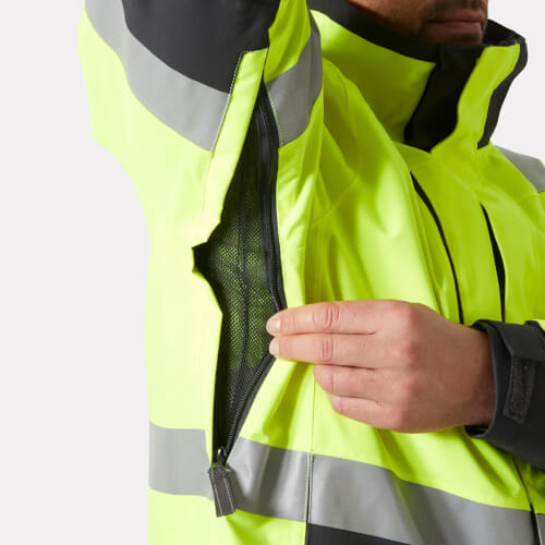 71195 Alna 2.0 fluo gele werkjas