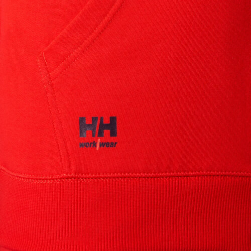 Helly Hansen 79328 Classic alert red werkvest logo op steekzak