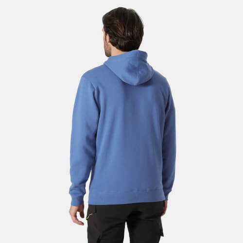 Helly Hansen 79328 Classic blauw werkvest in persoon achterzijde