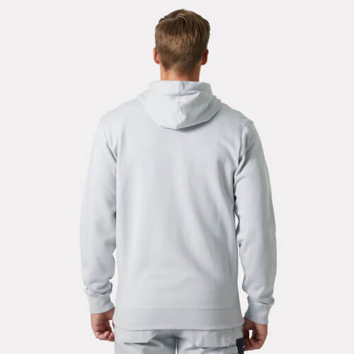 Helly Hansen 79328 Classic lichtgrijs 910 werkvest in persoon achterzijde
