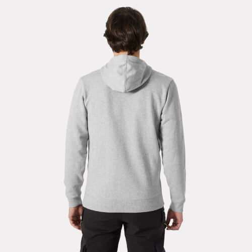 Helly Hansen 79328 Classic grijs 930 werkvest in persoon achterzijde