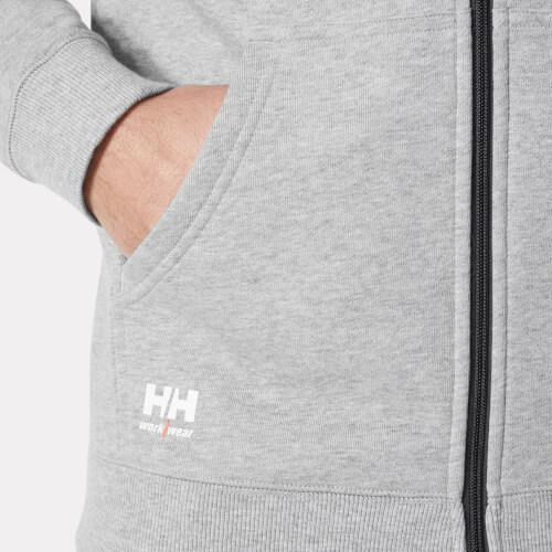 Helly Hansen 79328 Classic grijs 930 werkvest hh logo op steekzak