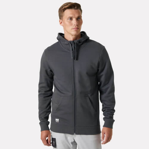 Helly Hansen 79328 Classic donkergrijs werkvest in persoon