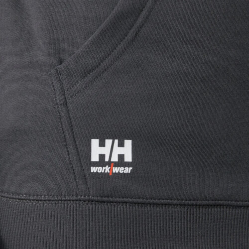 Helly Hansen 79328 Classic donkergrijs werkvest hh logo op steekzak