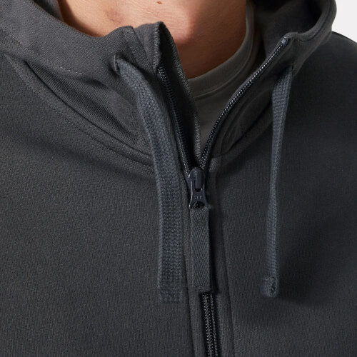 Helly Hansen 79328 Classic donkergrijs werkvest ykk ritssluiting