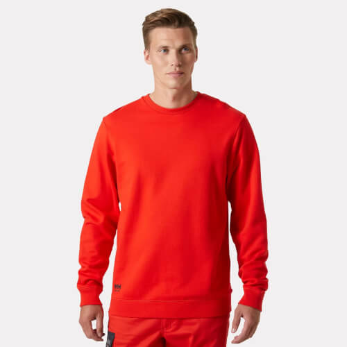 Helly Hansen 79324 Classic rood 220 sweatshirt in persoon