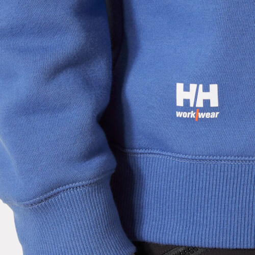 Helly Hansen 79324 558 Classic blauw sweatshirt hh logo