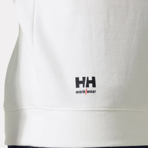 Helly Hansen 79324 900 Classic wit sweatshirt hh logo