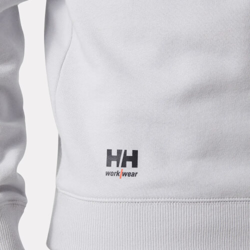 Helly Hansen 79324 910 Classic lichtgrijs sweatshirt hh logo