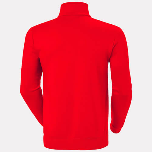 Helly Hansen 79325 220 Classic alert red sweatshirt achterzijde