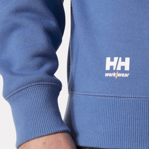 Helly Hansen 79325 558 Classic blauw sweatshirt hh logo