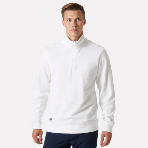 Helly Hansen 79325 900 Classic wit sweatshirt in persoon