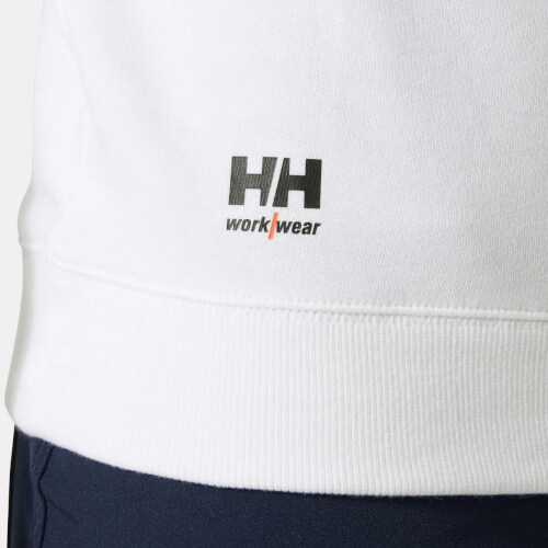 Helly Hansen 79325 900 Classic wit sweatshirt hh logo