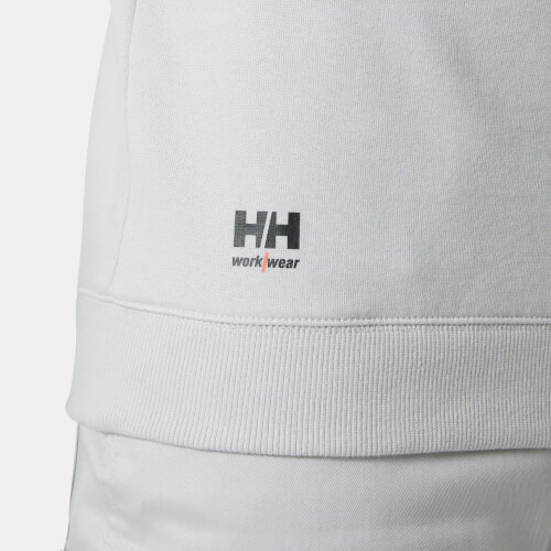 Helly Hansen 79325 910 Classic lichtgrijs sweatshirt hh logo