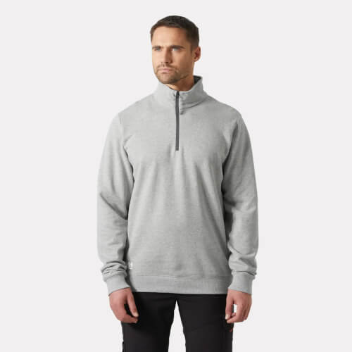 Helly Hansen 79325 930 Classic grijs sweatshirt in persoon