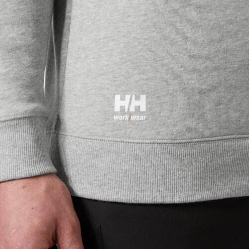 Helly Hansen 79325 930 Classic grijs sweatshirt hh logo