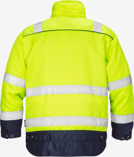 Fristads 444 PP fluo geel werkjack achterzijde