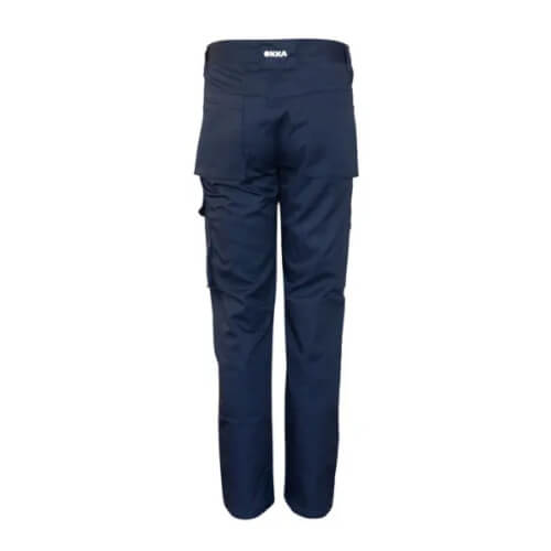 OXXA 7260 eduard blauwe werkbroek achterzijde