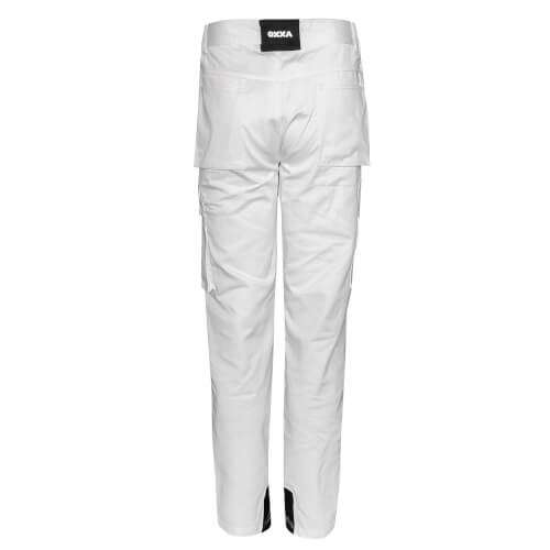 OXXA 7260 Eduard witte werkbroek achterzijde