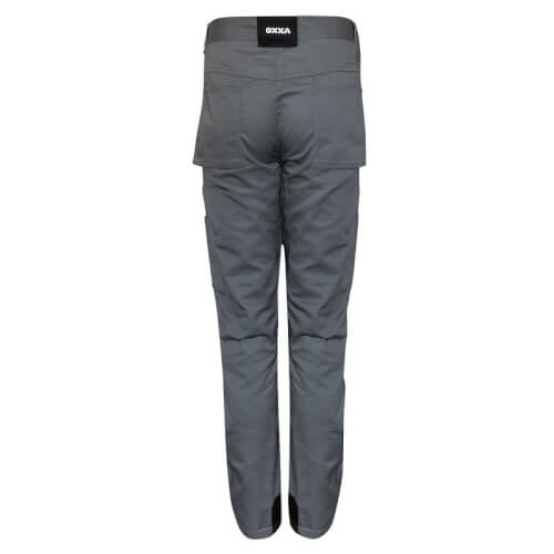 OXXA 7260 Eduard grijze werkbroek achterzijde