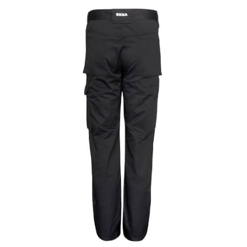 OXXA 7260 Eduard zwarte werkbroek achterzijde