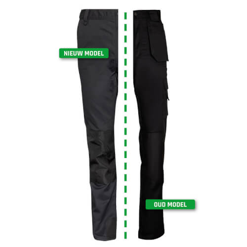 OXXA 7260 Eduard zwarte werkbroek vernieuwd model