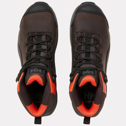 Helly Hansen 78433 Manchester bruine veiligheidsschoenen bovenaanzicht