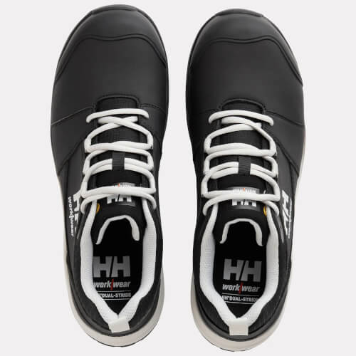 Helly Hansen 78320 Manchester zwart/grijze veiligheidsschoenen bovenaanzicht