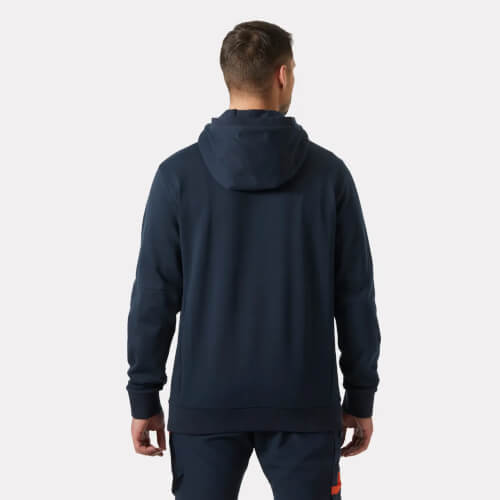 Helly Hansen 79346 Evo marineblauwe hoodie achterkant