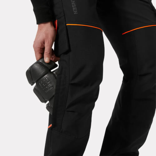 Helly Hansen 77553 Chelsea Evolution 2.0 zwarte werkbroek kniezak