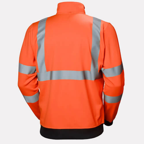 Helly Hansen 79096-269 Addvis fluo oranje sweatshirt achterzijde