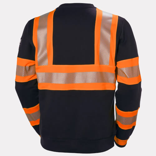 Helly Hansen 79272-269 ICU oranje sweater achterzijde