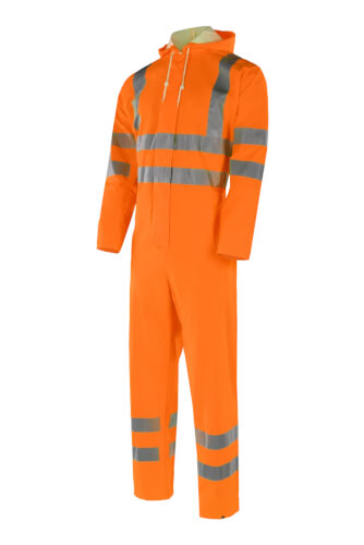 Sioen 6936A2F01-FC1 Etna fluo oranje werkoverall