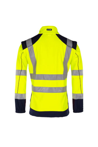 Sioen 167AA2TU2-278-Drayton softshell werkjas achterzijde