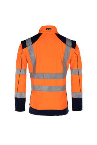Sioen 167AA2TU2-279 Drayton softshell werkjas achterzijde
