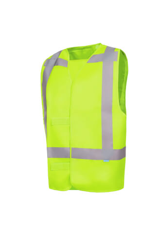 Sioen 9042A2PEC Carpi verkeersvest geel