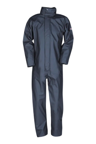 Sioen 4964A2FC1-B90 Montreal blauwe regenoverall voorkant