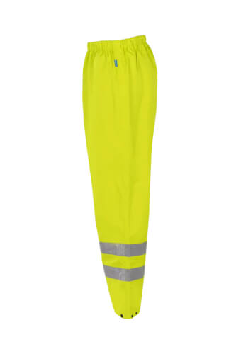 Sioen 199AA2X98-FY1 Bitoray fluo gele regenbroek linkerzijde