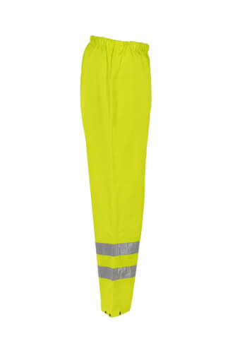 Sioen 199AA2X98-FY1 Bitoray fluo gele regenbroek rechterzijde