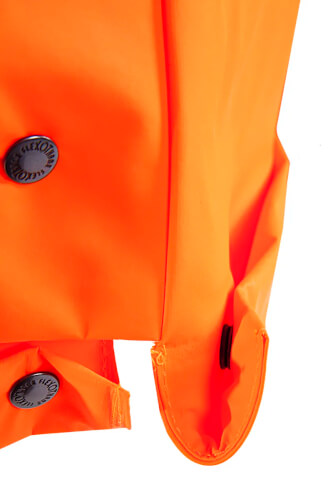 Sioen 3763A2FC1 Lassen fluo oranje werkjas knopen