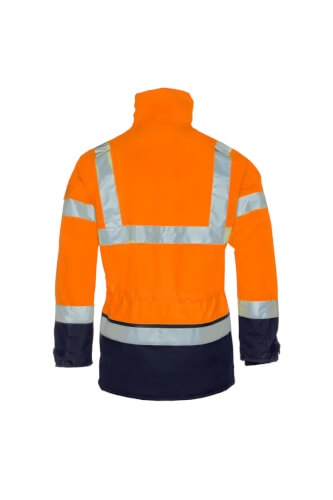 Sioen 313AN2ES3-279 Lightflash werkparka achterkant