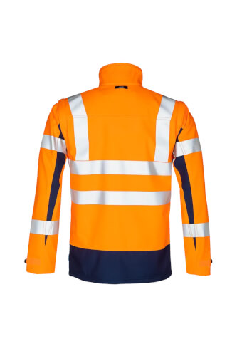 Sioen 724ZA2TU2-414 Malden softshell werkjas achterzijde
