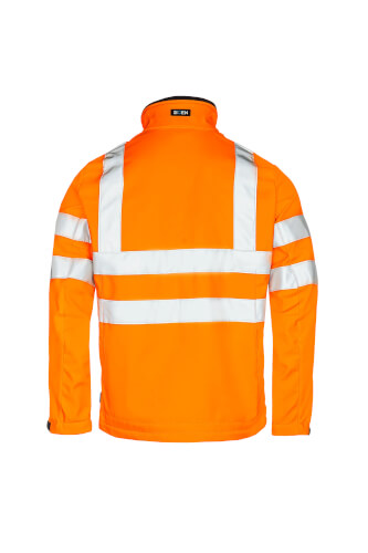 Sioen 9833A2TU2-FC1 Genova softshell werkjas achterzijde
