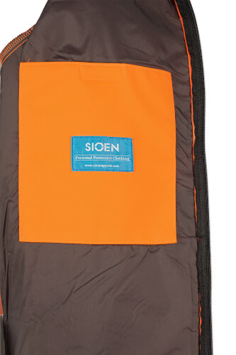 Sioen 9833A2TU2-FC1 Genova softshell werkjas binnenvoering