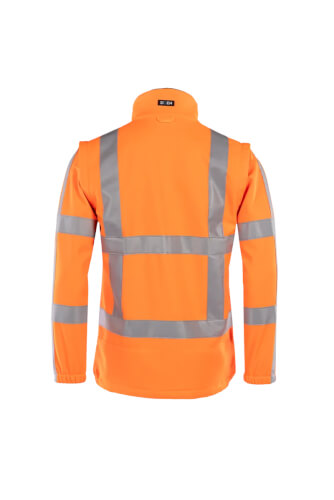 Sioen 498AA2TU2 Alphen softshell werkjas achterzijde