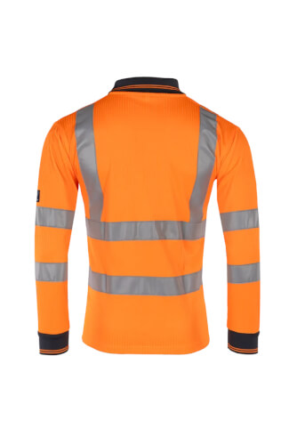Sioen 3883A2MV1-FC1 Olgiata poloshirt achterzijde