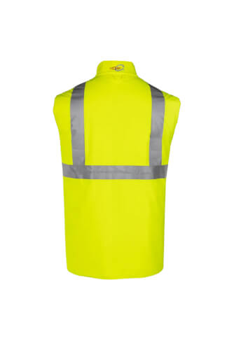 Sioen 1148A2F01-FY1 Arras bodywarmer achterzijde