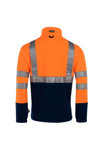 Sioen 497ZA2T01-414 Kingley fleecejas achterzijde