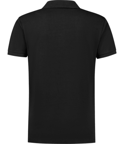 Santino Mathias zwart poloshirt achterzijde