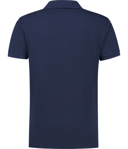 Santino Mathias marineblauw poloshirt achterzijde